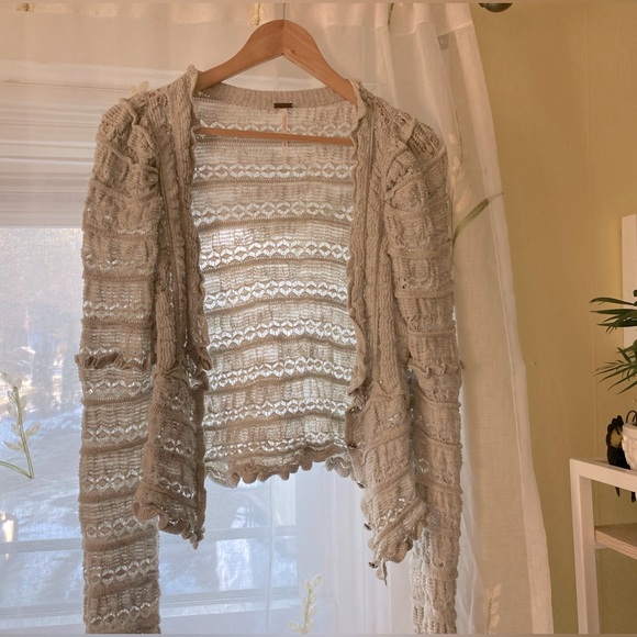 Free People | Knit Gray Sweater - Picture 7 of 7